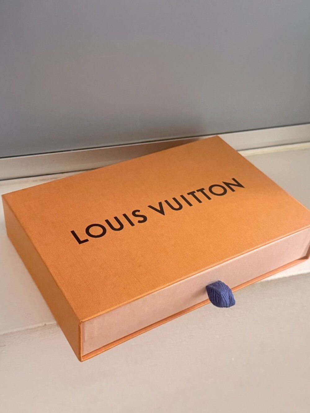 Authentic Louis Vuitton Wallet Box Set with Dust Bag